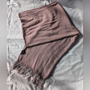 Simply By Jen Groover Pale Pink Silk Scarf
